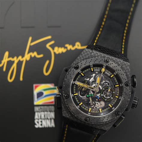 ayrton senna hublot|hublot king ayrton senna.